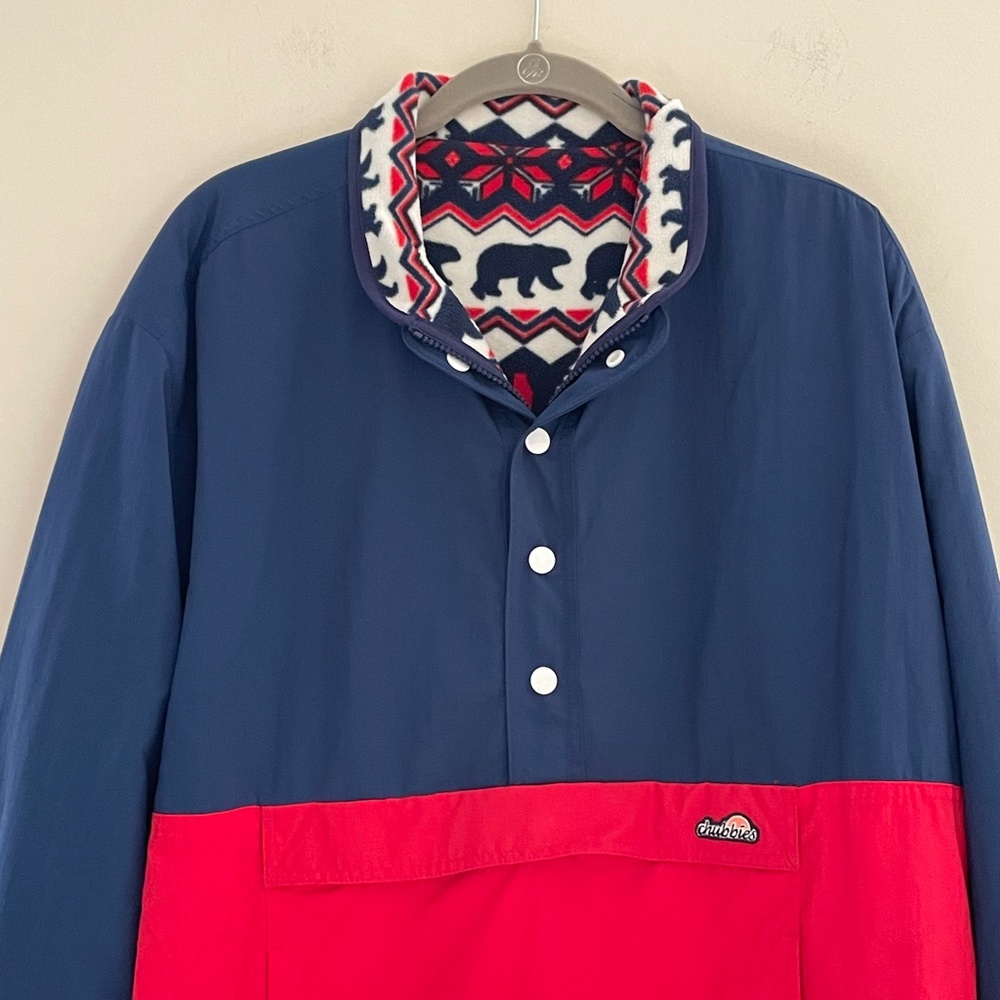 Chubbies Reversible Fleece Aztec Men Cabinecore 1… - image 8
